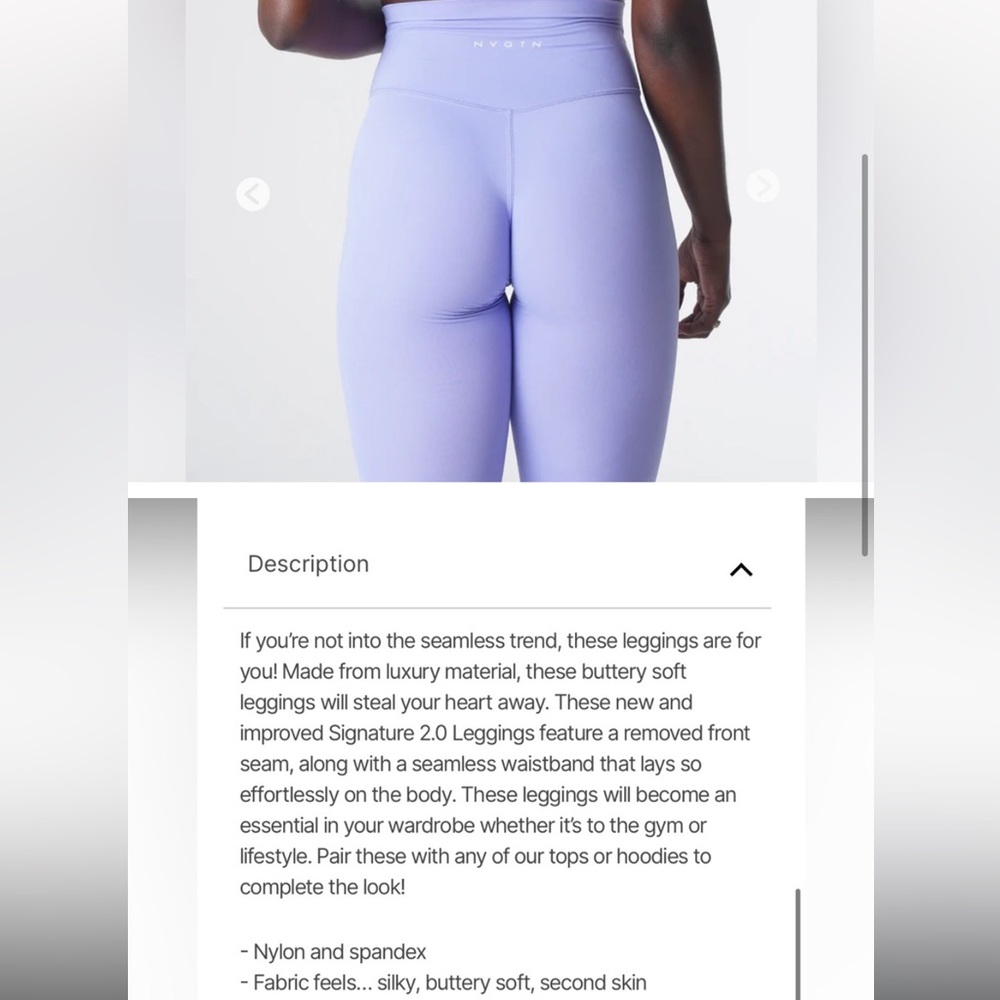 NVGTN signature 2.0 leggings